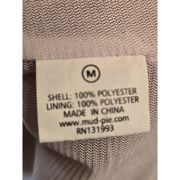 Mud Pie Game Day Jersey Dress Red White Chevron Size M NWOT Slip Included - Picture 13 of 15